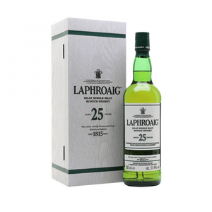 Laphroaig 25 Year Old Cask Strength Scotch Whiskey (750Ml)