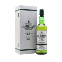 Laphroaig 25 Year Old Cask Strength Scotch Whiskey (750ml)