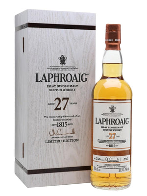 Laphroaig 27 Year Old Scotch Whiskey (750Ml)