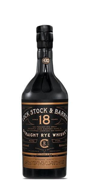 Lock Stock And Barrel 18 Year Straight Rye Whiskey (750Ml)