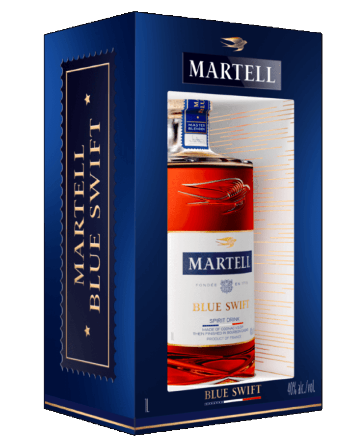 Martell Blue Swift Cognac (750Ml)