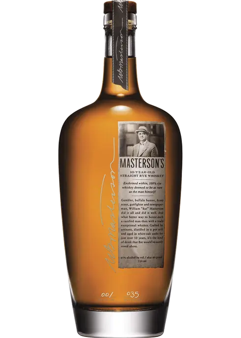 Masterson's 10 year Straight Rye Whiskey (750ml)