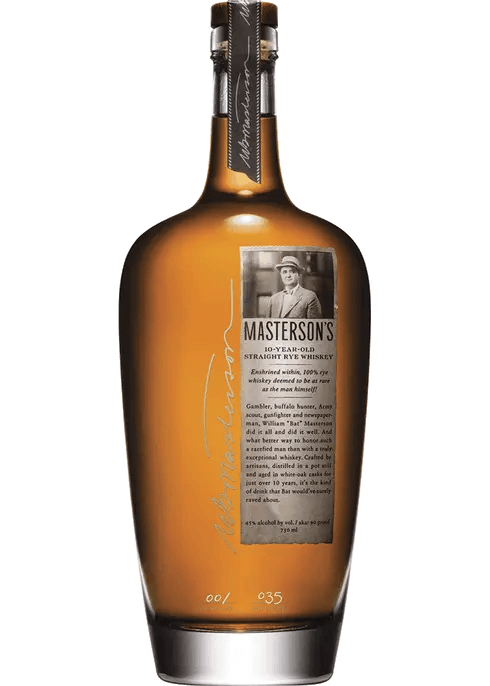 Masterson'S 10 Year Straight Rye Whiskey (750Ml)