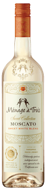 Menage A Trois Moscato Sweet White Blend (750Ml)