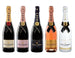 MOET & CHANDON CHAMPAGNE COLLECTION (5 BOTTLES)
