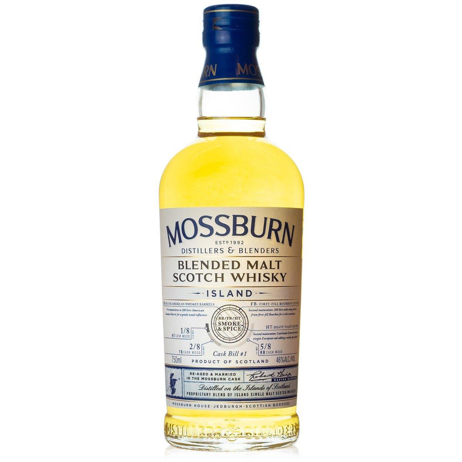 Mossburn Blended Malt Scotch  Whiskey Island