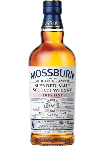 Mossburn Blended Malt Scotch Whiskey Speyside (750Ml)