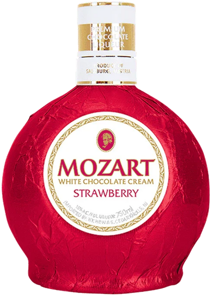Mozart Strawberry Cream Liqueur (750Ml)