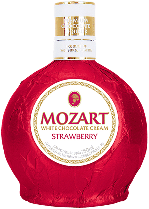 Mozart Strawberry Cream Liqueur (750Ml)