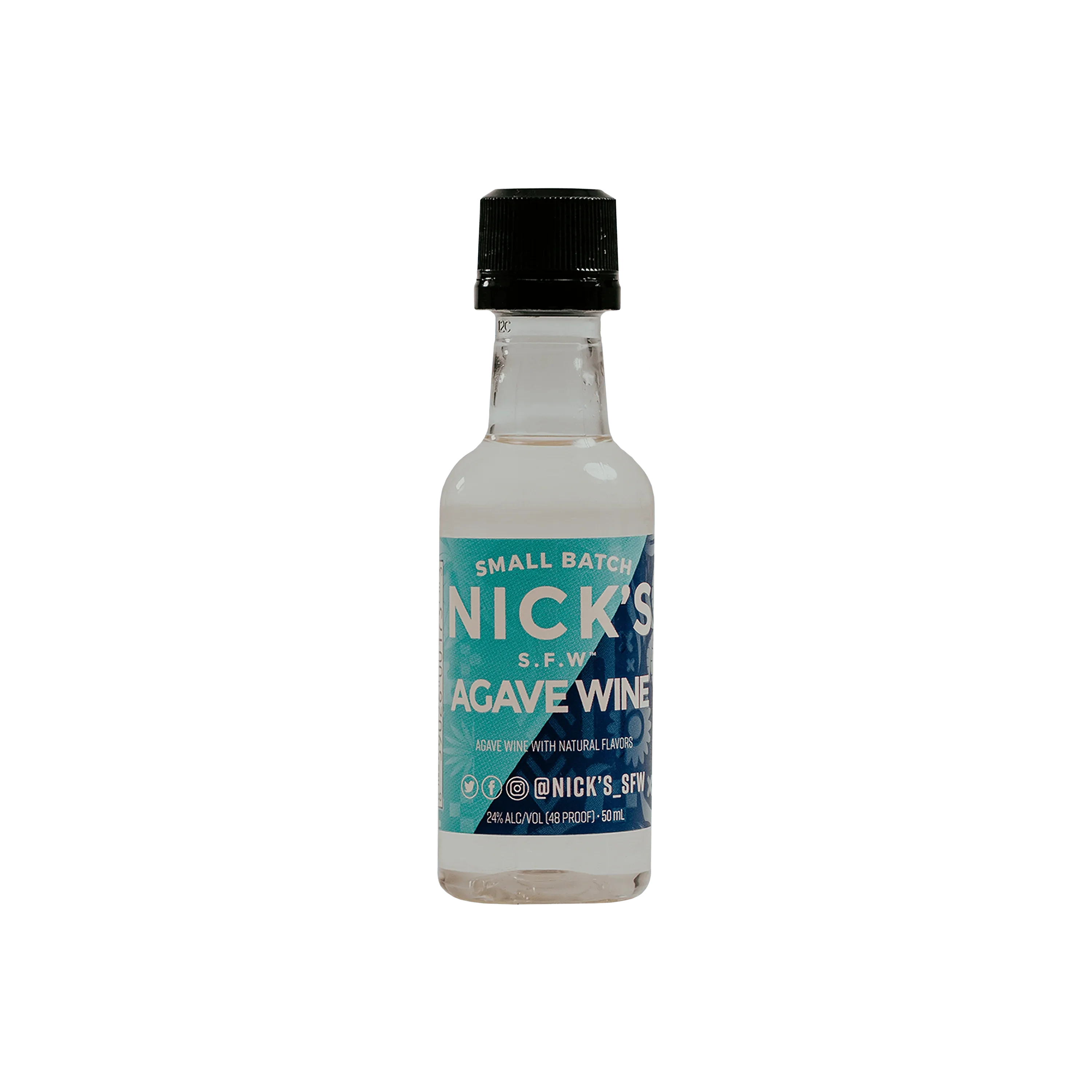 Nick's Agave Wine Shots (12x50ml) Premium Agave Spirit