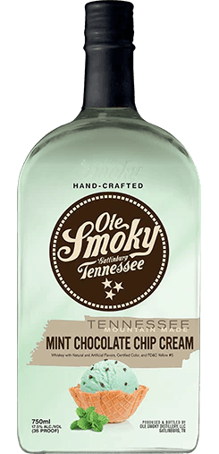 Ole Smoky Mint Chocolate Chip Cream, 750 ml