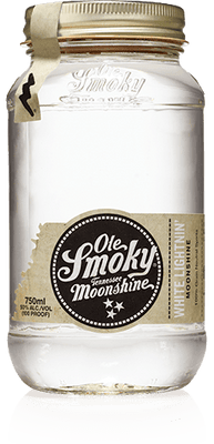 OLE SMOKY WHITE LIGHTNIN' AMERICAN WHISKEY (750 ML)