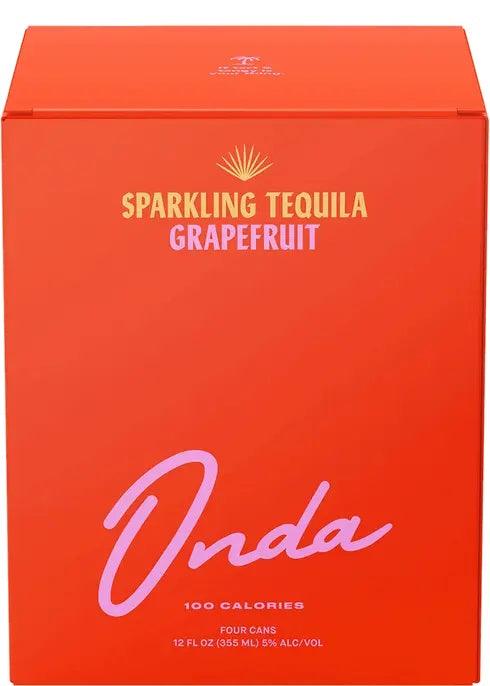 Onda Sparkling Tequila Grapefruit (4 Pack)