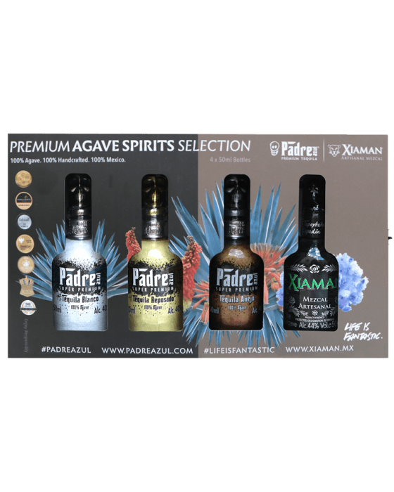 Padre Azul And Xiaman Mezcal 4 Pack 50Ml Giftset