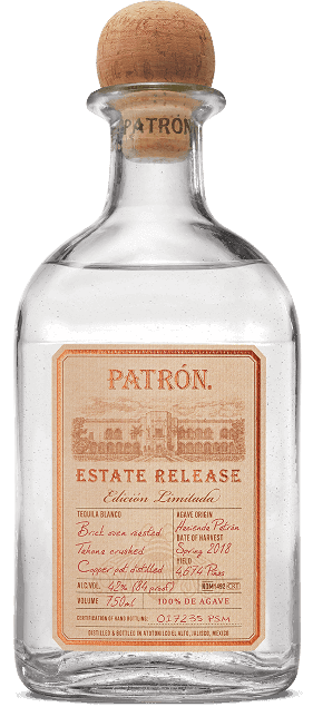 Patrón Estate Release Limited Edition Silver Tequila (750ml)
