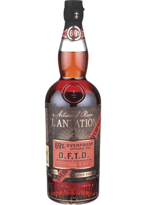 Plantation Overproof Rum O.F.T.D. - 1Ltr