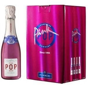 POMMERY PINK POP CHAMPAGNE (4 PCK - 187 ML)