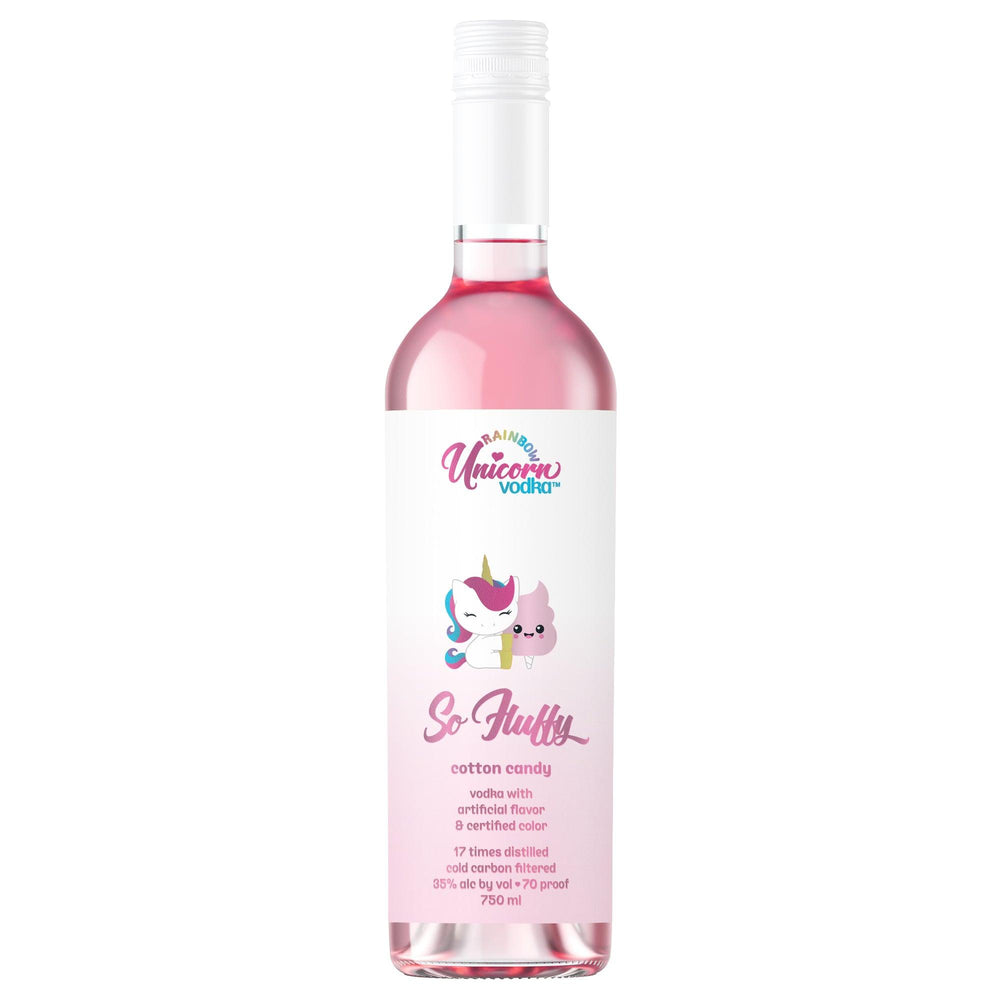 Rainbow Unicorn Vodka So Fluffy Cotton Candy (750Ml)