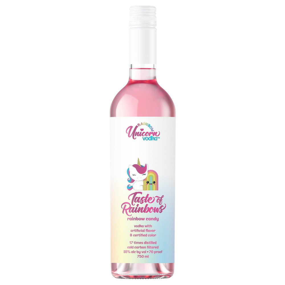 Rainbow Unicorn Vodka Taste Of Rainbows (750Ml)