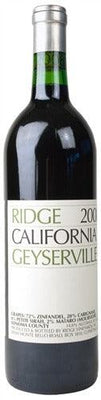 Ridge Geyserville Zinfandel  (750Ml)