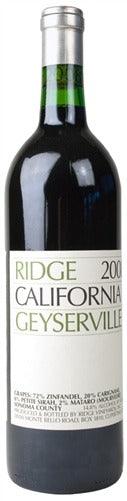 RIDGE GEYSERVILLE ZINFANDEL  (750 ML)