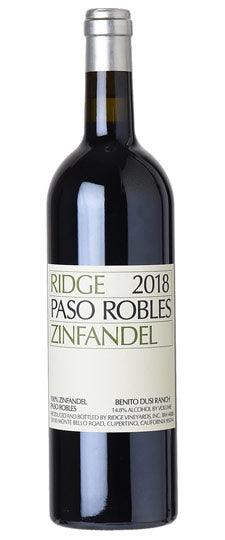 Ridge Paso Robles Zinfandel (750ml)