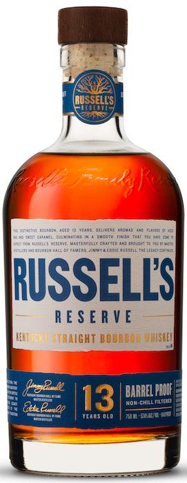 Russell'S Reserve 13 Year Barrel Proof  (750Ml)