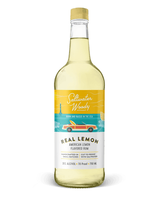 Saltwater Woody Real Lemon (750ml)