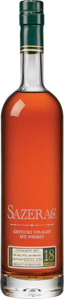 Sazerac Rye 18 Year Old Kentucky Straight Rye Whiskey 2020 Release (750Ml)
