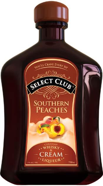 Select Club Southern Peaches Cream (750Ml)