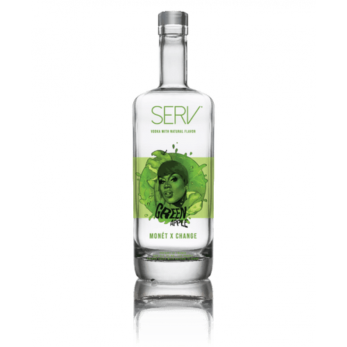 Serv Green Apple Vodka (750Ml)