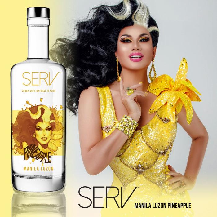 Serv Pineapple Vodka (750Ml)