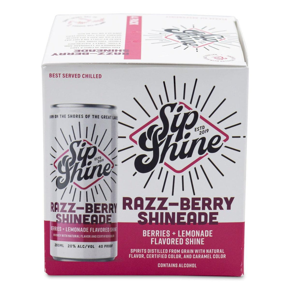 Sip Shine Razz -Berry Shineade (4 Pack)