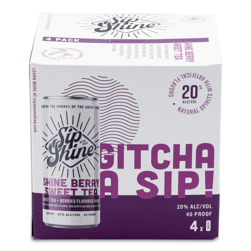 Sip Shine Shineberry Sweet Tea (4 Pack)