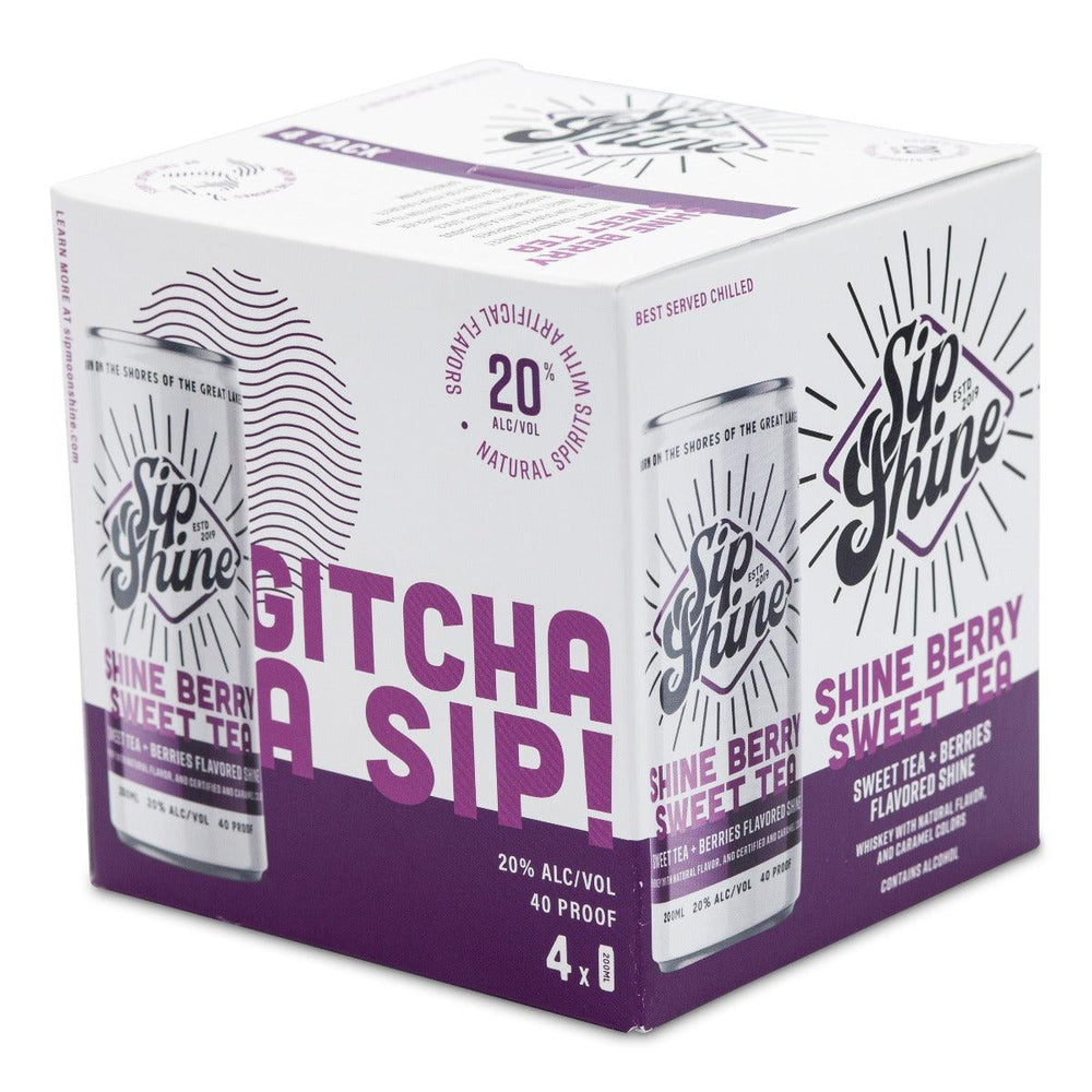 Sip Shine Shineberry Sweet Tea (4 Pack)