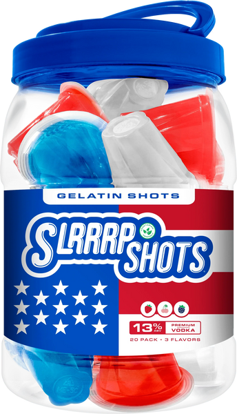 Slrrrp Shots American Pack