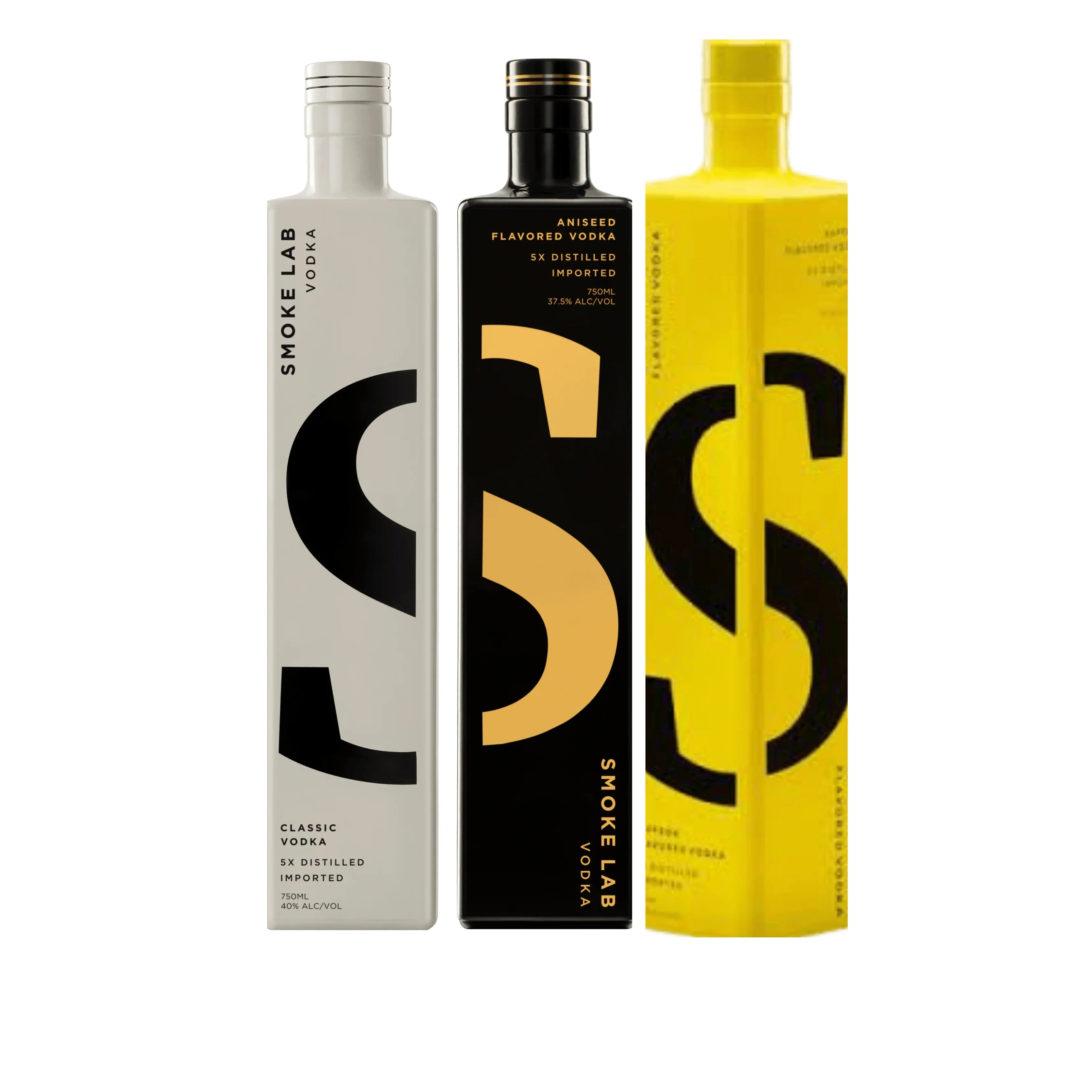 Smoke Lab Vodka Complete Line Up (3x750 ml) 54.99 125 Free