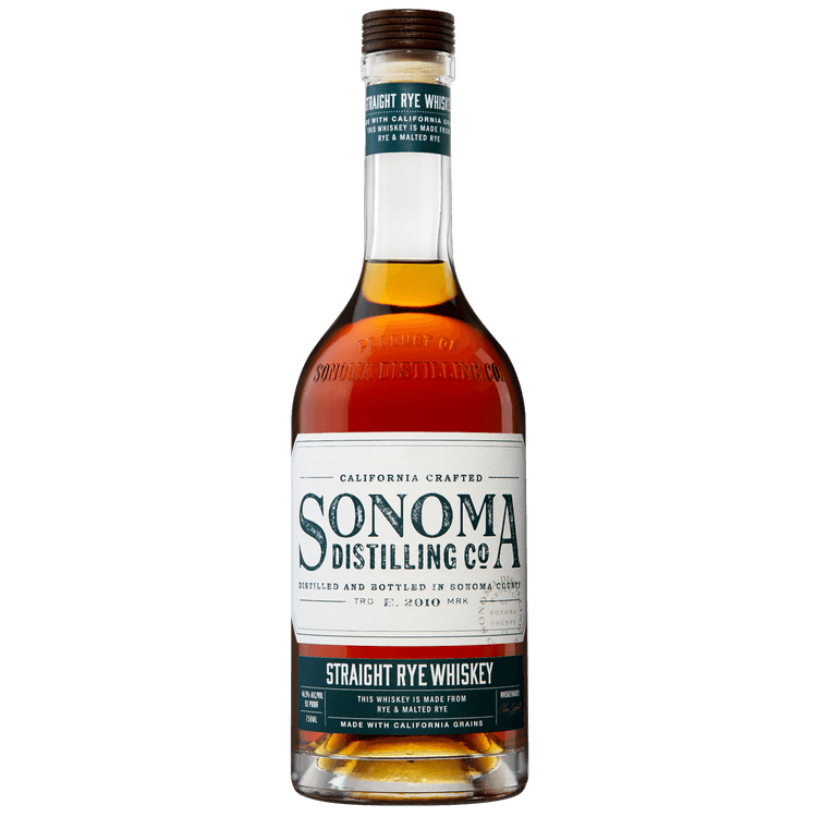 Sonoma Distilling Straight Rye Whiskey (750ml)