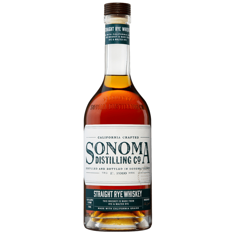 Sonoma Distilling Straight Rye Whiskey (750Ml)