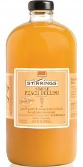 Stirrings Peach Bellini All Natural Liqueur (750Ml)