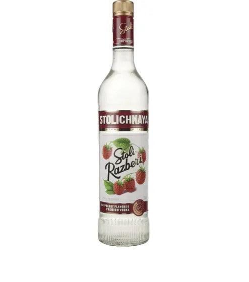 Stolichnaya Razberi Vodka (750Ml)