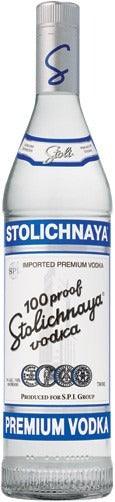 STOLICHNAYA VODKA 100 PROOF (750 ML)