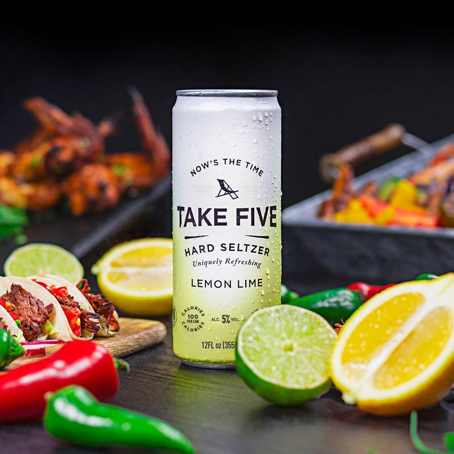Take Five Hard Seltzer - Lemon Lime (6 pack)