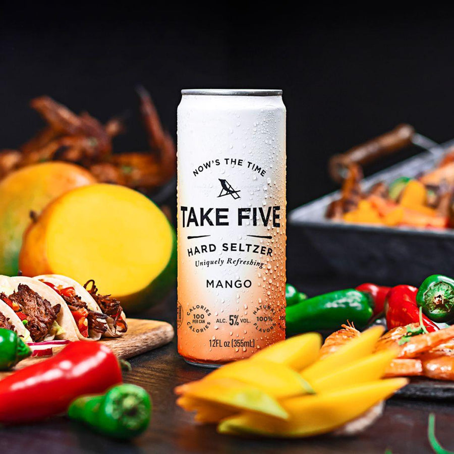 Take Five Hard Seltzer - Mango (6 pack)