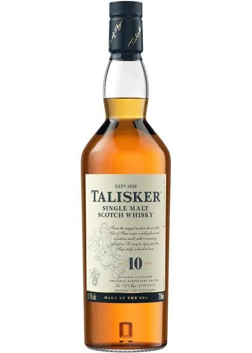 Talisker 10 Year Single Malt Scotch Whisky (750ml)