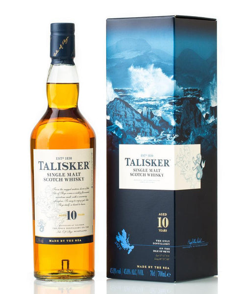 Talisker 10 Year Single Malt Scotch Whisky (750Ml)