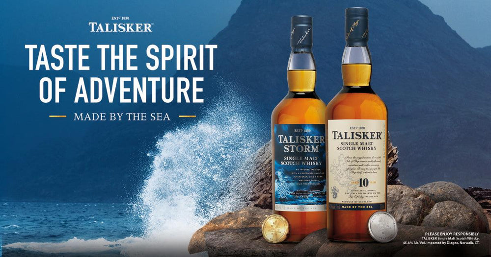 Talisker 10 Year Single Malt Scotch Whisky (750ml)