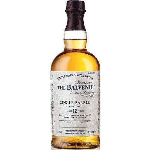 THE BALVENIE 12 YEAR OLD SINGLE BARREL SCOTCH WHISKEY (750 ML)