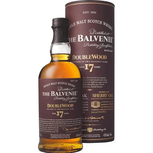 The Balvenie Doublewood 17 Year Old Scotch Whiskey (750Ml)