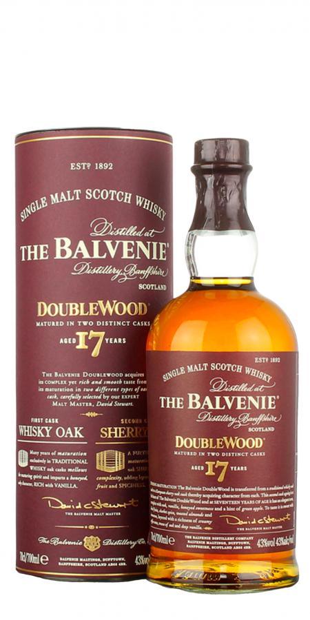 THE BALVENIE DOUBLEWOOD 17 YEAR OLD SCOTCH WHISKEY (750 ML)